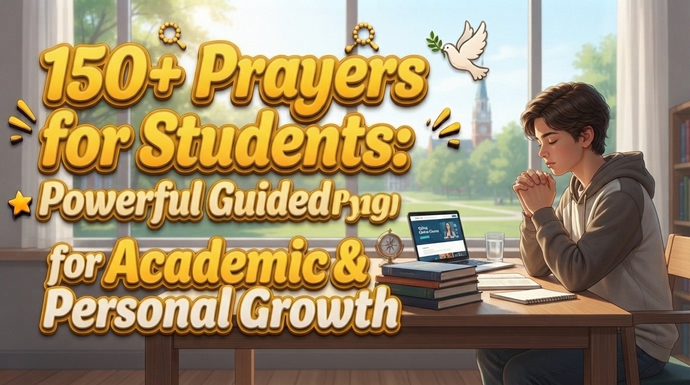 150+ Prayers for Students Powerful Guided Prayers for Academic & Personal Growth