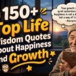 150+ Top Life Wisdom Quotes About Happiness and Growth