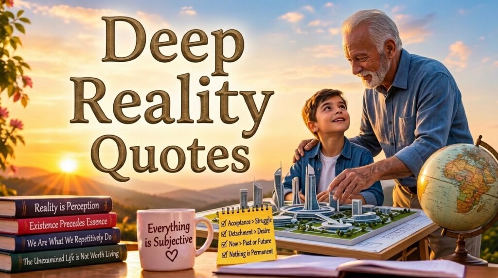 Deep Reality Quotes