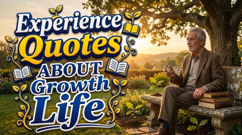 Experience Quotes About Growth