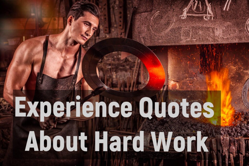 Experience Quotes About Hard Work