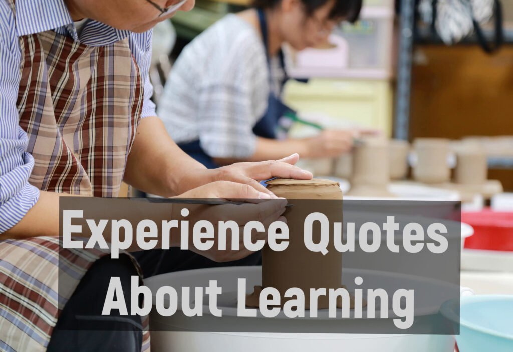 Experience Quotes About Learning