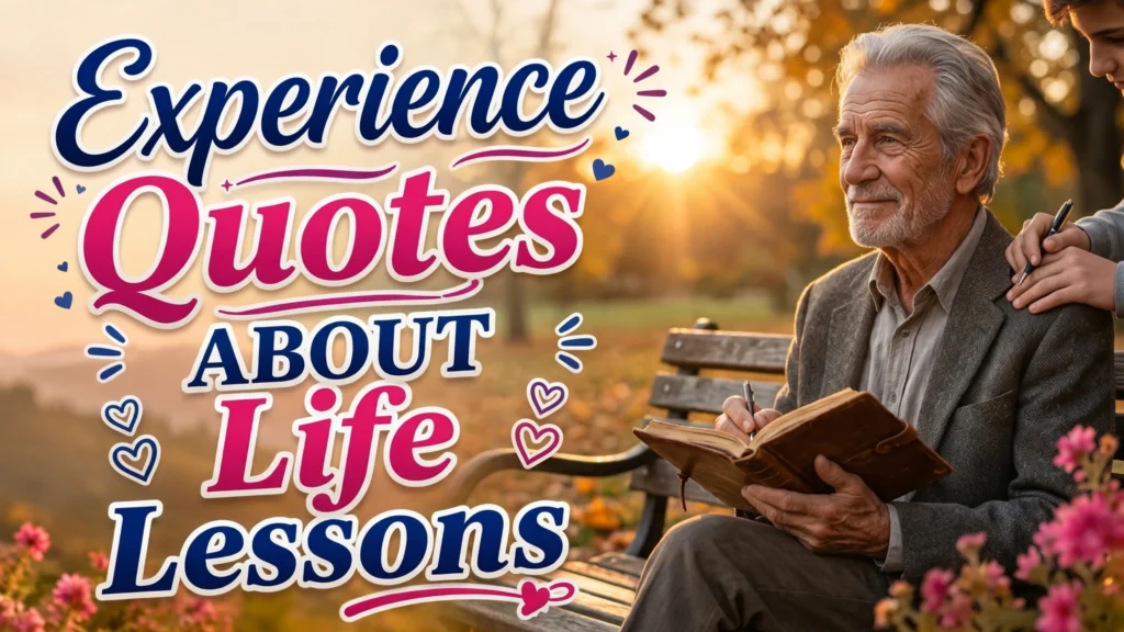 Experience Quotes About Life Lessons