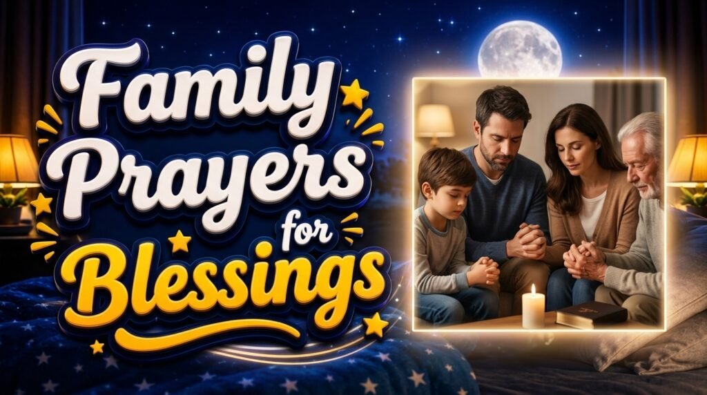 Family Prayers for Blessings