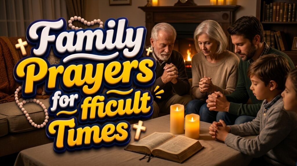 Family Prayers for Difficult Times