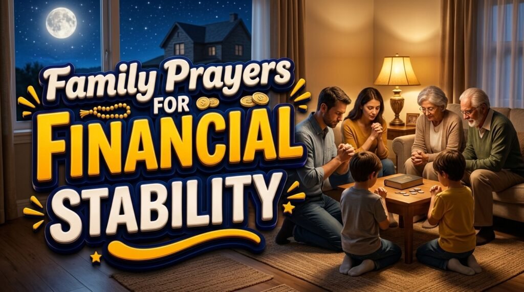 Family Prayers for Financial Stability