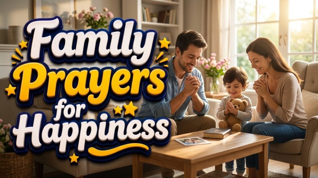 Family Prayers for Happiness