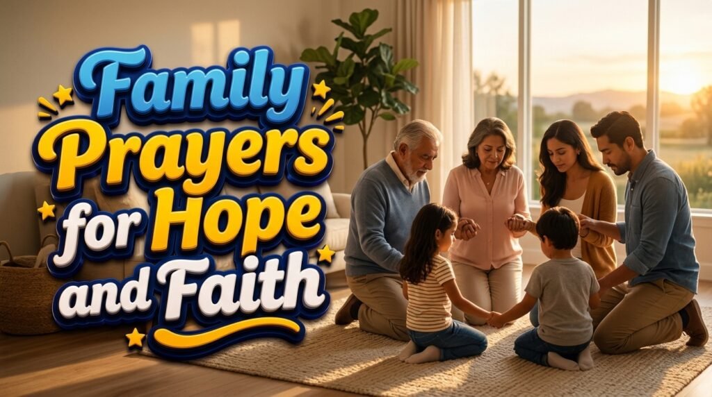 Family Prayers for Hope and Faith