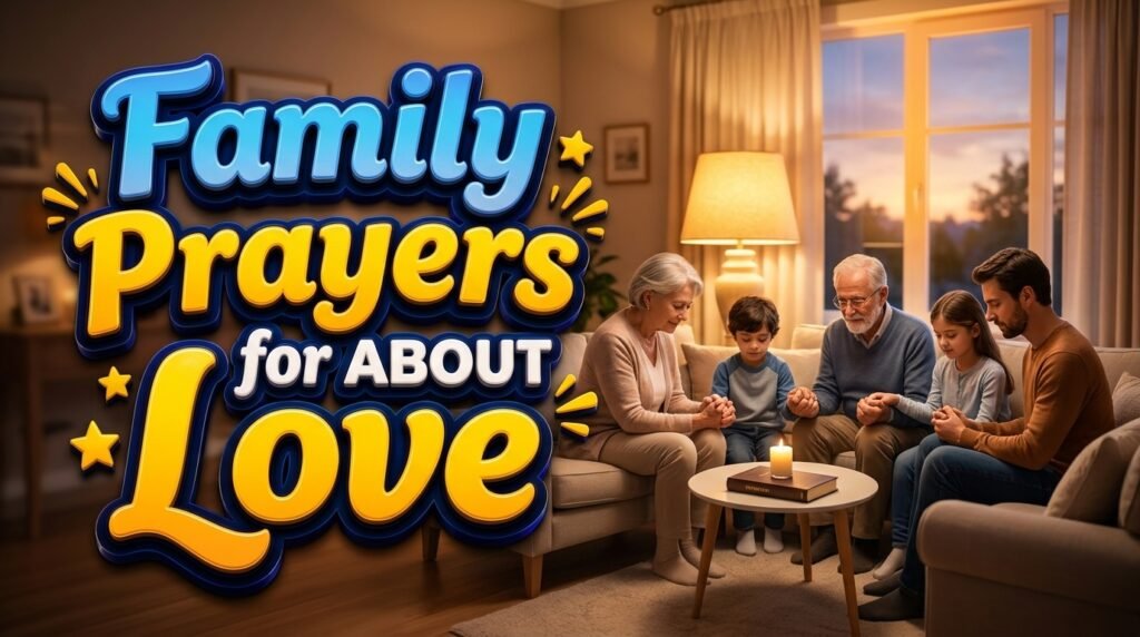 Family Prayers for Love