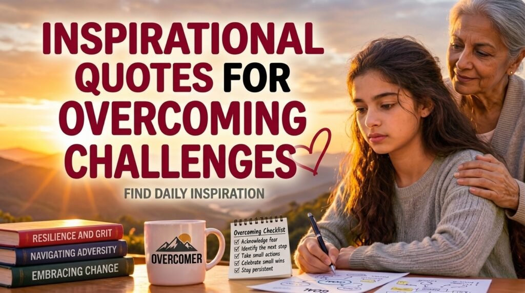 Inspirational Quotes for Overcoming Challenges