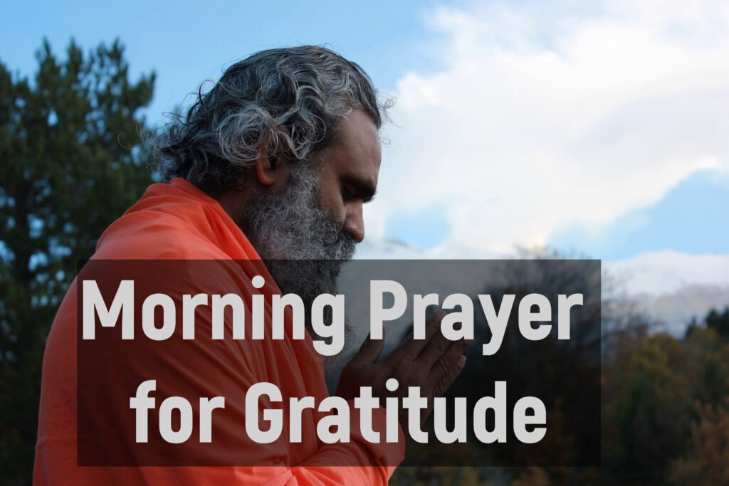 Morning Prayer for Gratitude