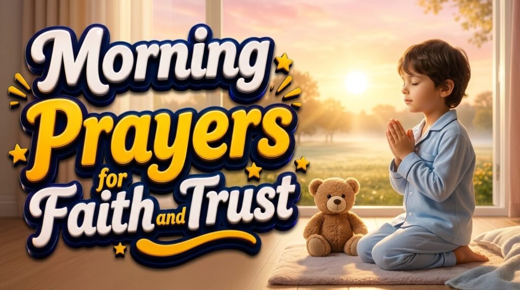 Morning Prayers for Faith and Trust