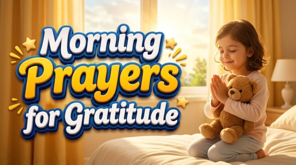 Morning Prayers for Gratitude