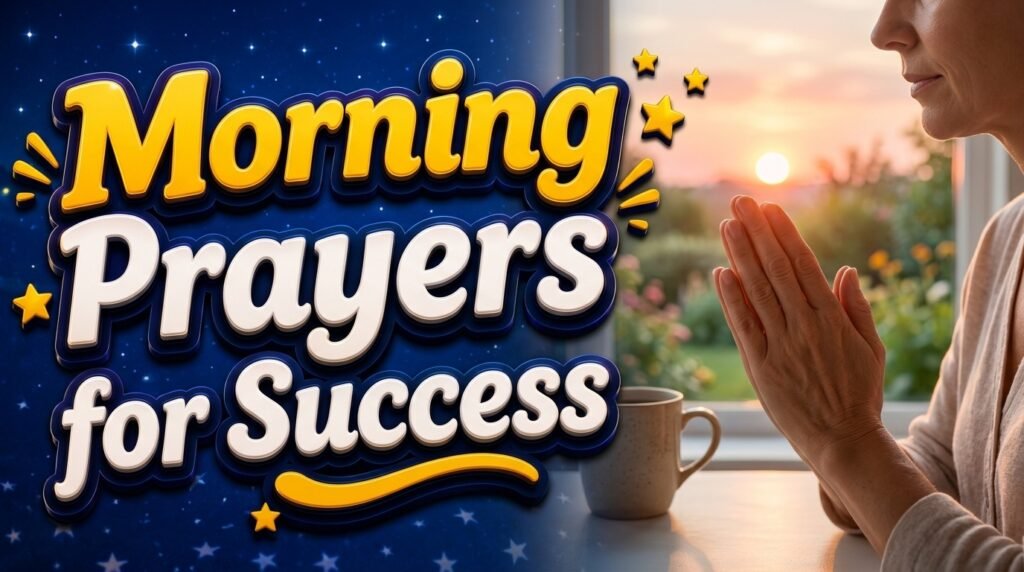 Morning Prayers for Success