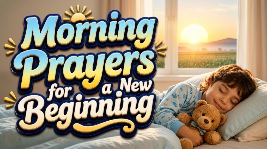 Morning Prayers for a New Beginning