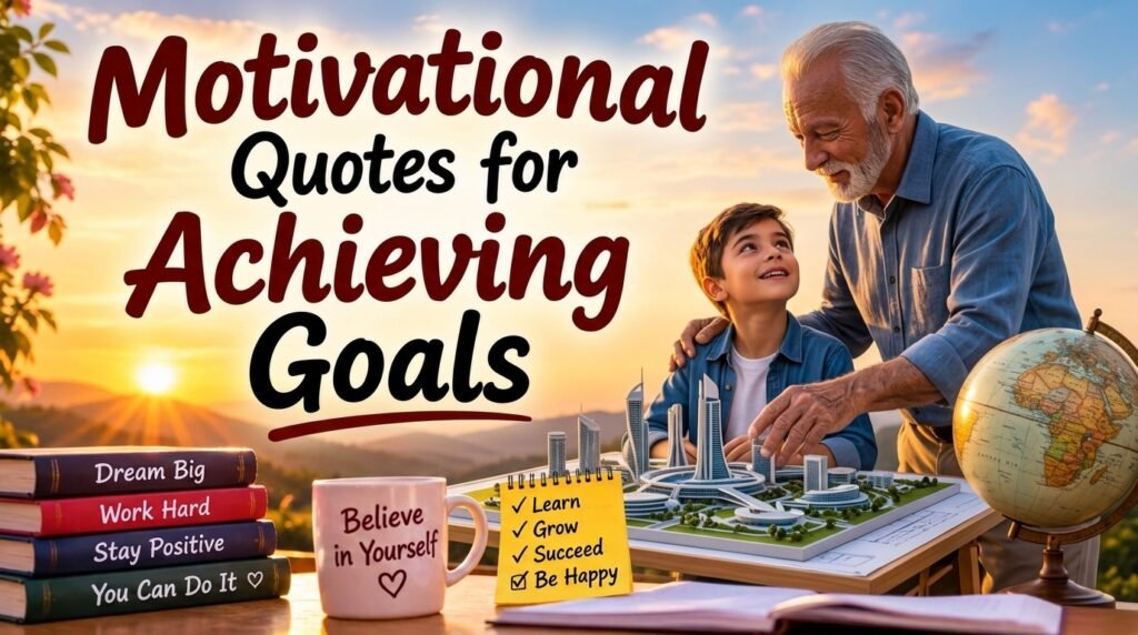 Motivational Quotes for Achieving Goals