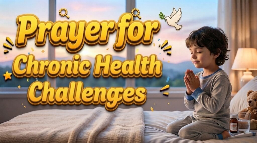 Prayer for Chronic Health Challenges