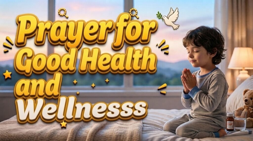 Prayer for Good Health and Wellness