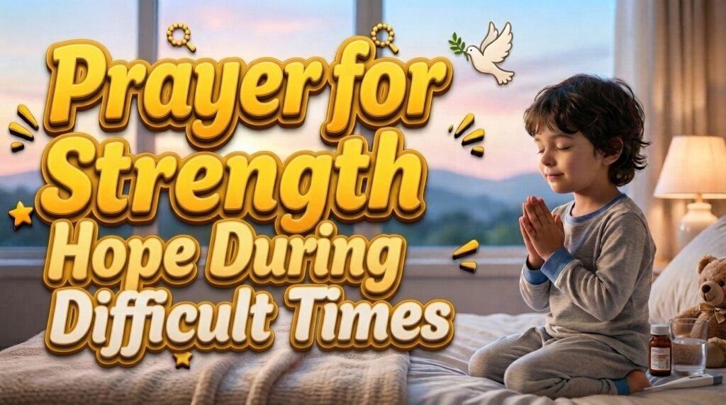 Prayer for Hope During Difficult Times