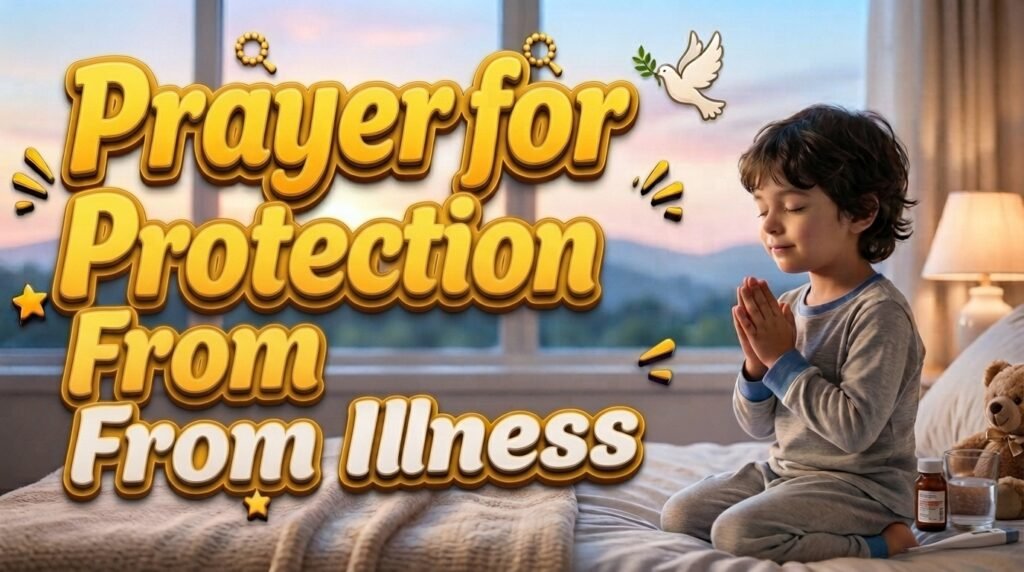 Prayer for Protection From Illness