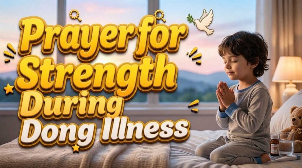 Prayer for Strength During Illness