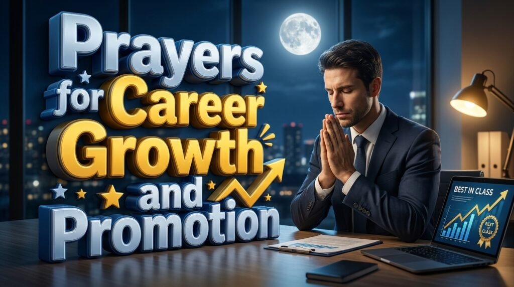 Prayers for Career Growth and Promotion