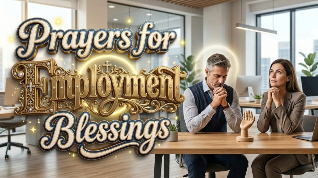 Prayers for Employment Blessings