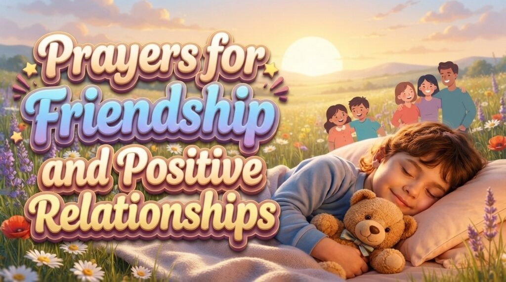 Prayers for Friendship and Positive Relationships