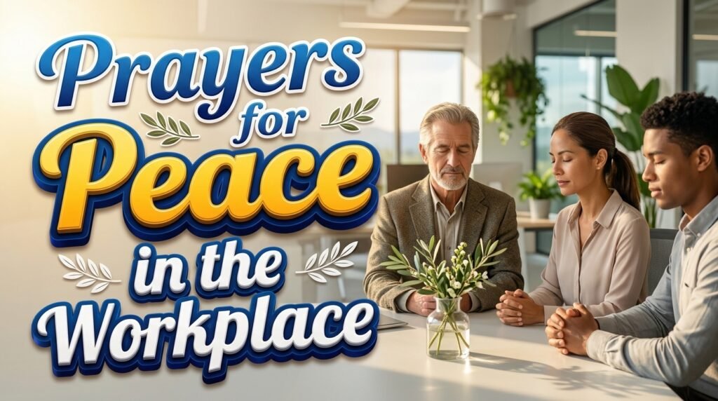 Prayers for Peace in the Workplace