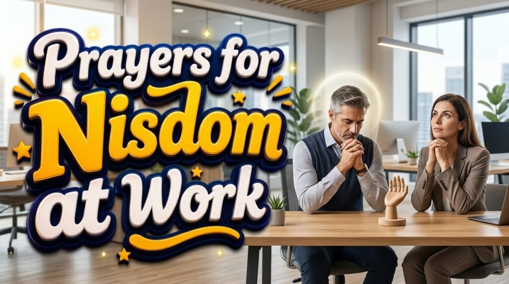 Prayers for Wisdom at Work