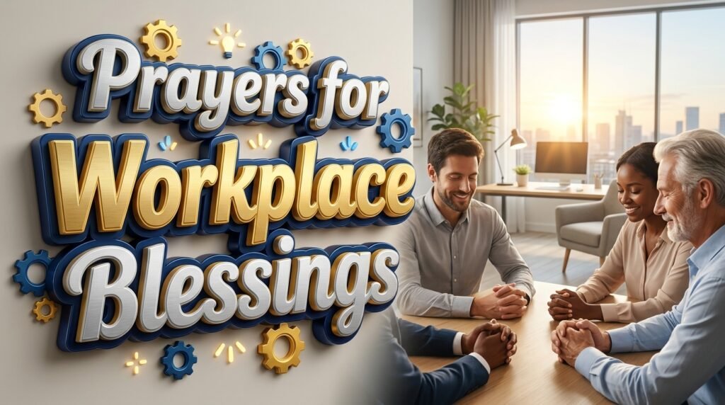 Prayers for Workplace Blessings