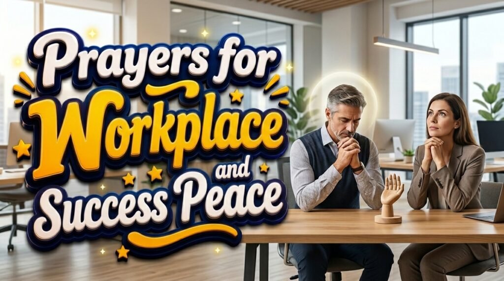 Prayers for Workplace Success and Peace