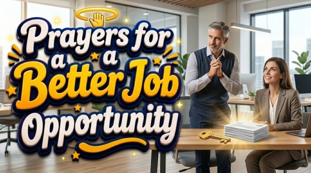 Prayers for a Better Job Opportunity