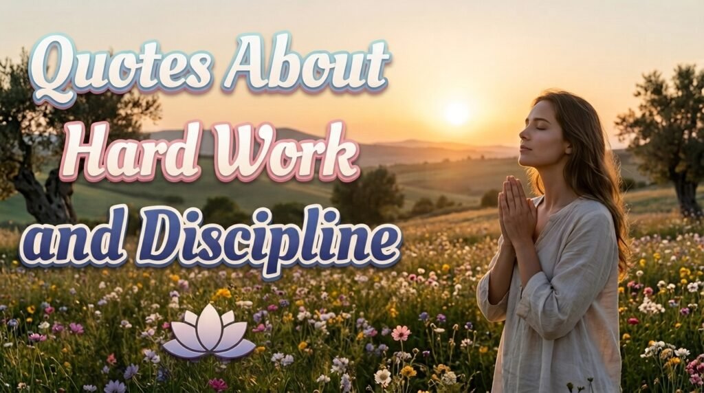 Quotes About Hard Work and Discipline