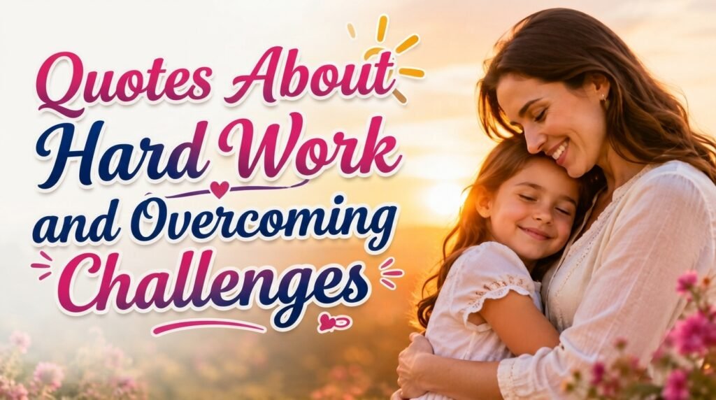 Quotes About Hard Work and Overcoming Challenges