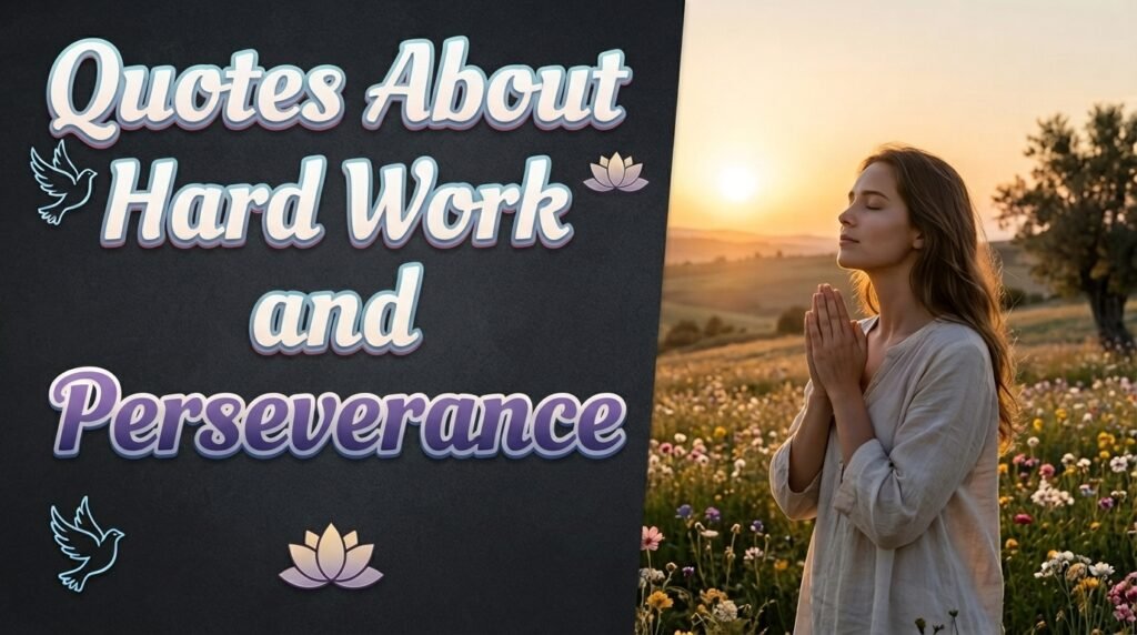 Quotes About Hard Work and Perseverance