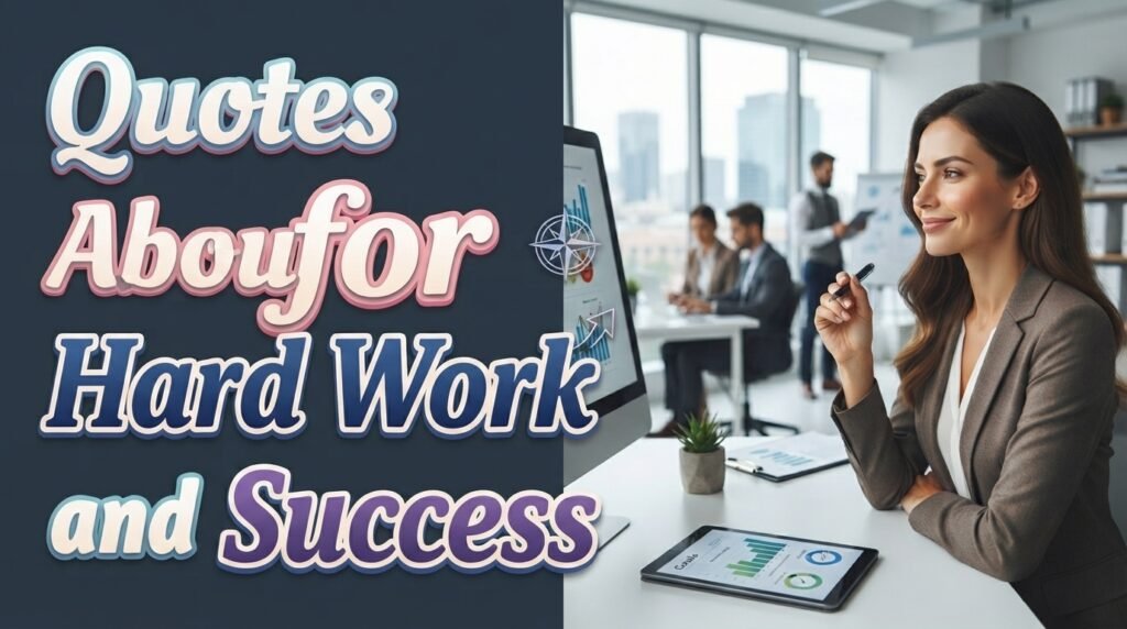 Quotes About Hard Work and Success