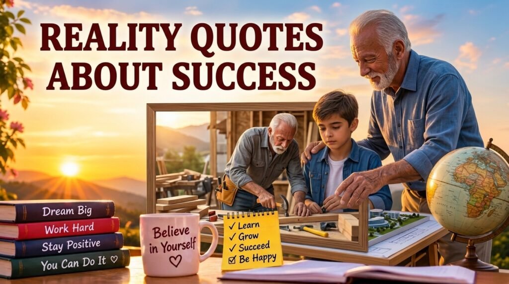 Reality Quotes About Success