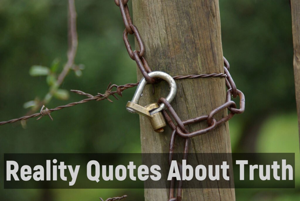 Reality Quotes About Truth