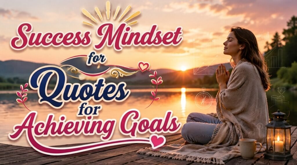 Success Mindset Quotes for Achieving Goals