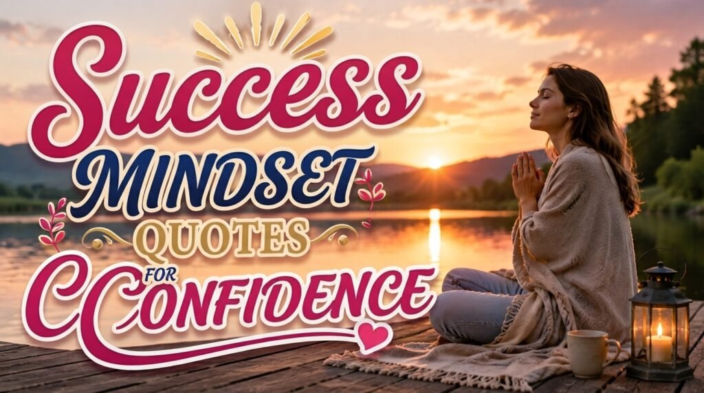 Success Mindset Quotes for Confidence