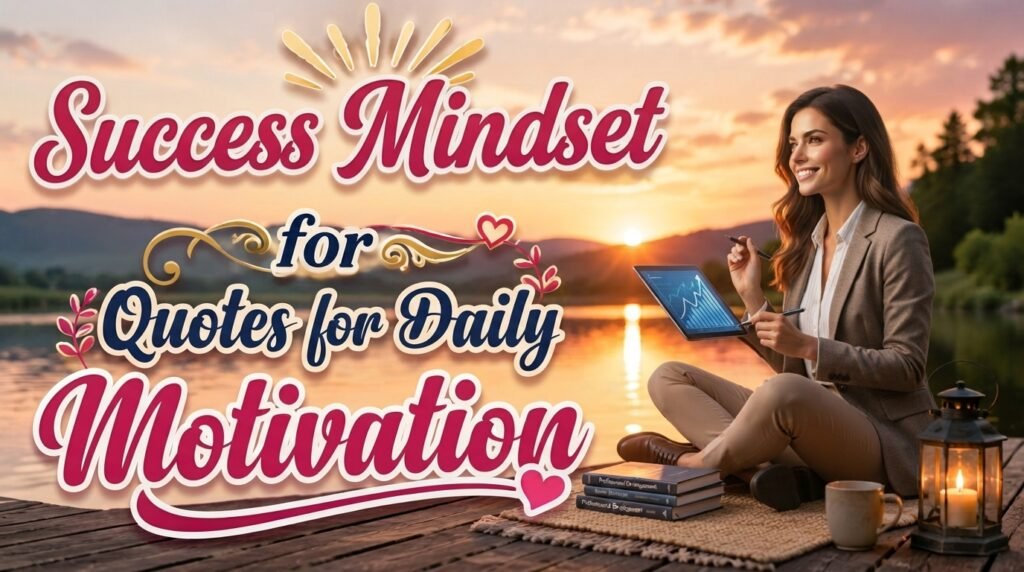 Success Mindset Quotes for Daily Motivation