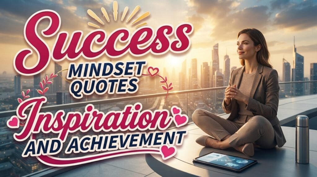 Success Mindset Quotes for Inspiration and Achievement