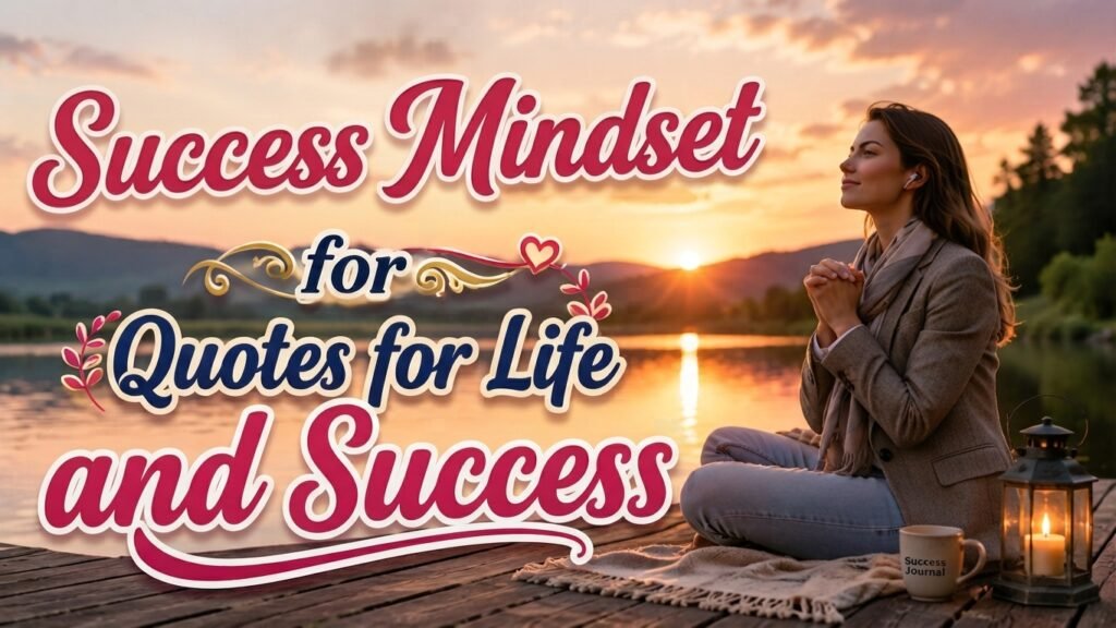 Success Mindset Quotes for Life and Success