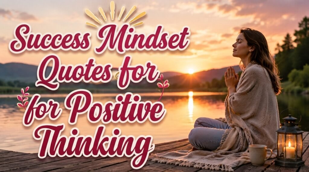 Success Mindset Quotes for Positive Thinking