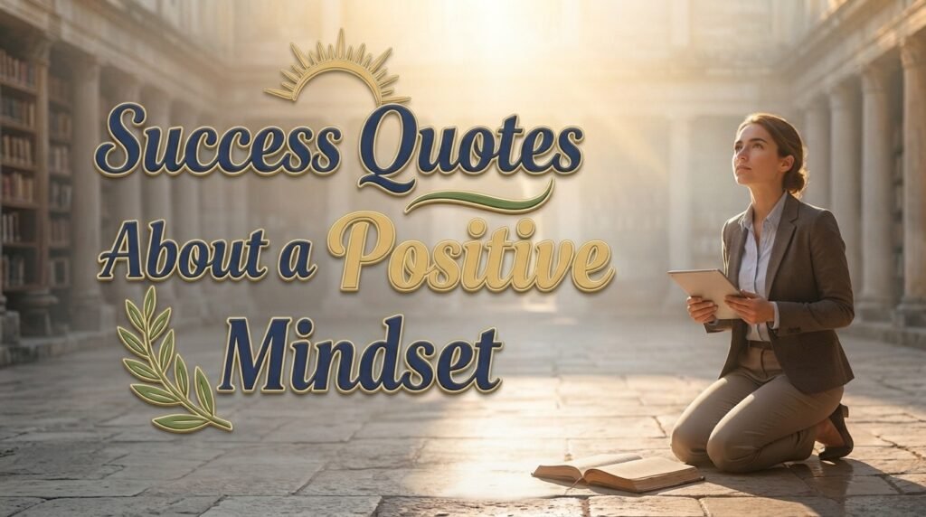Success Quotes About a Positive Mindset