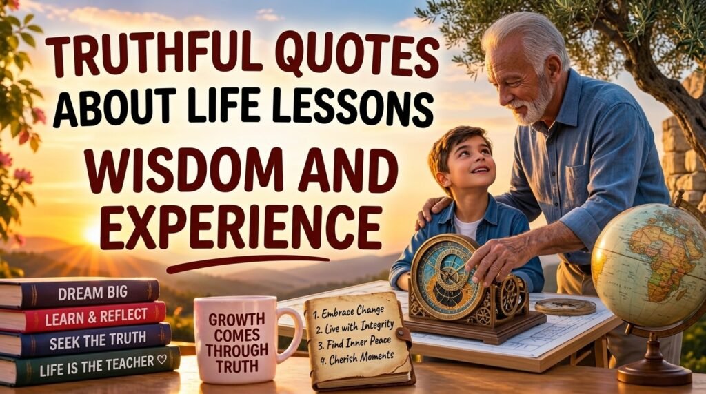 Truthful Quotes About Life Lessons