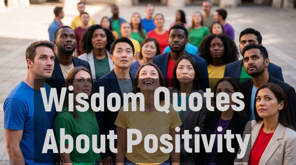 Wisdom Quotes About Positivity
