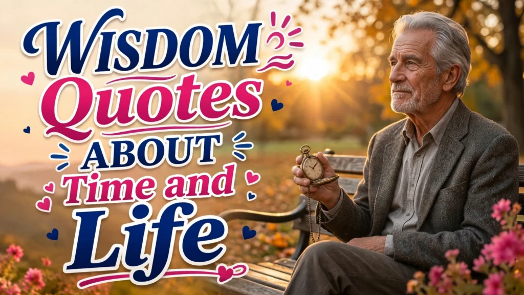 Wisdom Quotes About Time and Life
