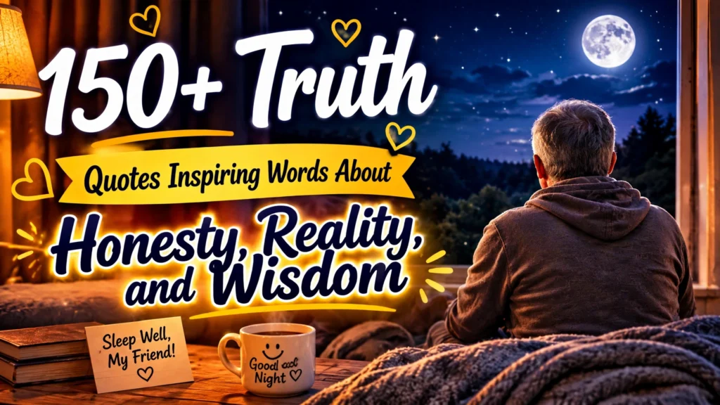 150+ Truth Quotes Inspiring Words About Honesty, Reality, and Wisdom